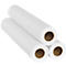 tecno Plotterrollen CAD 90, 61 cm x 50 m, 90 g/m², weiß, ungestrichen, Karton = 3 Rollen