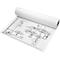 tecno Plotterrollen CAD 90, 91,4 cm x 50 m, 90 g/m², weiß, ungestrichen, Karton = 3 Rollen