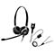 Telefoon-headset Sennheiser SC 660, kabelaansluiting, stereogeluid, HD, oorkussens, en adapter CEHS-AV04