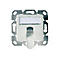 Telegärtner AMJ45 8 K Up/50 Cat.6A - Kabelkanal-Anschlussdose - CAT 6a - RJ-45 - Alpine White