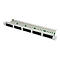 Telegärtner ISDN/Telephone Patch Panel MPPI50-H - Patch Panel - UTP - RJ-45 X 50 - Hellgrau, RAL 7035 - 1U