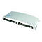 Telegärtner Mini Distributor MPD12-HS - Patch Panel - CAT 6a - RJ-45 X 12 - Hellgrau, RAL 7035