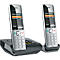 Téléphone sans fil Gigaset Comfort 500A Duo, répondeur, compatible avec les appareils auditifs, noir