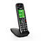 Téléphone sans fil Gigaset E720, analogique &amp; Bluetooth, Répertoire téléphonique, écran couleur 2.2', portée jusqu'à 50/300 m, autonomie en conversation jusqu'à 14 h noir