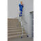 Telescopische ladder met scharnieren, 4 x 5 sporten