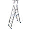Telescopische platformladder Krause, 8-10 sporten