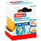 tesa® Dubbelzijdige knutseltape, 38 mm x 2,75 m, wit, 6 rollen