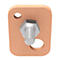 tesa® kleefschroef, voor metselwerk & steen binnen & buiten, kleefkracht tot 2,5 kg, afneembaar, vierkant, 2 st.