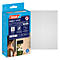 tesa® Klett-Fliegengitter INSECT STOP Premium, zum Befestigen an Fensterrahmen, L 1200 x B 2400 mm, anthrazit-transparent