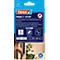 tesa® Klett-Fliegengitter INSECT STOP Premium, zum Befestigen an Fensterrahmen, L 1200 x B 2400 mm, anthrazit-transparent