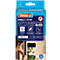 tesa® Klett-Fliegengitter INSECT STOP Premium, zum Befestigen an Fensterrahmen, L 1300 x B 1500 mm, anthrazit-transparent
