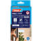 tesa® Klett-Fliegengitter INSECT STOP Premium, zum Befestigen an Fensterrahmen, L 1300 x B 1500 mm, weiß-transparent