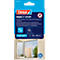 tesa® Klett-Fliegengitter INSECT STOP, zum Befestigen an Fensterrahmen, L 1500 x B 1800 mm, anthrazit-transparent