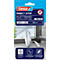 tesa® Klettband INSECT STOP Premium, zur Befestigung von INSECT STOP Fliegengittern an Fensterrahmen, selbstklebend, entfernbar, L 5600 mm, weiß