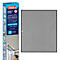 tesa® Moustiquaire INSECT STOP, à fixer sur le cadre de la fenêtre, L 1200 x l 1400 mm, anthracite-transparent