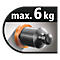 tesa Powerbutton haakje Classic, rvs, rond