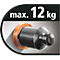 tesa Powerbutton hakenrek Classic, rvs, 2 of 3 haakjes, houdt tot max. 12 kg, 2 haken