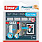 tesa® Powerstrips CLICK LARGE, 7,2 kg, 4 x 2 stroken, zelfklevend, voor vlakke wanddecoratie