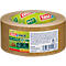 tesa® Ruban d'emballage Paper Standard ecoLogo, robuste, 1 rouleau de L 50 m x l 50 mm, papier FSC® &amp; caoutchouc naturel, marron