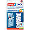 tesa Tack® kleefpads, transparant, dubbelzijdig klevend, 72 stuks