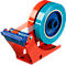 tesa®tafeldispenser 6012, voor 2 rollen tot Ø 145 x B 25-50 mm, mesafdekking, L 175 x B 67 x H 130 mm, metaal, rood-blauw