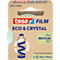 tesafilm® eco &amp; crystal plakband, transparant, scheurvast, L 33 m x B 19 mm, 1 rol