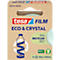 tesafilm® eco &amp; crystal Ruban adhésif, transparent, résistant à la déchirure, L 33 m x l 19 mm, 1 rouleau