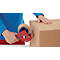 tesapack® handdispenser 6300 Economy, voor rollen tot Ø 120 x B 50 mm, manueel verstelbare rolrem, omkeerbaar mes met deksel