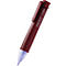 Un testeur de tension rouge en forme de stylo avec l'inscription "TESTBOY 115Bit". La pointe est claire et conique.
