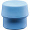 Bouchon en plastique bleu clair en forme de champignon avec l'inscription "SIMPLEX 50".