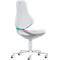TEXON 2 Reinraum-Arbeitsstuhl Skintec offwhite, ESD- & Reinraum-konform, mit Rollen
