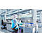 TEXON bureau- en laboratoriumdraaistoel met Supertec stoffering, ergonomisch, zithoogte 570-810 mm
