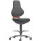 TEXON Siège de travail et de laboratoire avec rembourrage Supertec, ergonomique, hauteur d'assise 570-810 mm