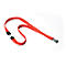 Textilband Soft Colour, mit Karabiner, B 15 x L 440 mm, 10 Stück, korall