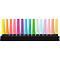 Textmarker Stabilo Boss Original, 15 Stück, mit Aufsteller, Strichstärke 2-5 mm