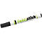 Textmarker Tarifold Taktistick, für Taktifol-Taktikfolien/Taktiboards, Keilspitze, Schreibfarbe Schwarz, 1 Stück
