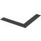 Thekentop Tool, eckig, anthrazit