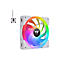 Thermaltake SWAFAN EX12 RGB - Premium Edition - Gehäuselüfter - 120 mm - weiß (Packung mit 3)
