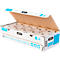 Thermische rol Exacompta, voor kassa's, 1-laags, BPA-vrij, FSC-gecertificeerd, 48 g/m², L 76 m x B 80 mm, Ø 80 mm, 10 rollen, wit