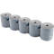 Thermische rol Safe Contact, 1-laags, 52 g/m², B 80 mm x L 76 m, Ø 80 mm, 10 rollen, blauwgrijs
