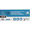 Thermische rol Safe Contact, 1-laags, 52 g/m², B 80 mm x L 76 m, Ø 80 mm, 10 rollen, blauwgrijs