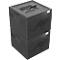 Thermobox Kängabox® Easy S, Volumen 21 l, Tragegriffe, stapelbar, mit Deckel, wiederverwendbar, L 410 x B 410 x H 240 mm, EPP, schwarz