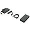 ThinkPad Universal USB-C docking station Lenovo, 2 x DP/1 x HDMI, diverse USB-poorten, LAN, B 171 x D 80 x H 37,5 mm, zwart