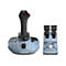 Thrustmaster Airbus Edition Joystick und Schubregler-Einheit vor weißem Hintergrund.