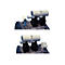 Thrustmaster Schubhebel-Konsole mit Speed Brake und Flap Hebeln in zwei Ansichten.