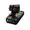 Schwarzer Thrustmaster HOTAS Warthog Schubregler für Flugsimulationen vor weißem Hintergrund.