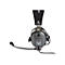 Graues Gaming-Headset im Piloten-Design mit Thrustmaster-Logo und U.S. Air Force Emblem.