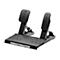 Schwarzes Thrustmaster-Pedalset für Rennsimulationen mit zwei Pedalen auf weißem Hintergrund.