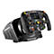 Thrustmaster TS-PC Racer Lenkrad mit Ferrari-Design, Carbon-Optik und zahlreichen bunten Funktionsknöpfen.