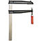 Tiefspannschraubzwinge TGNT Spann-W.400mm A.200mm Holzgriff 35x11mm